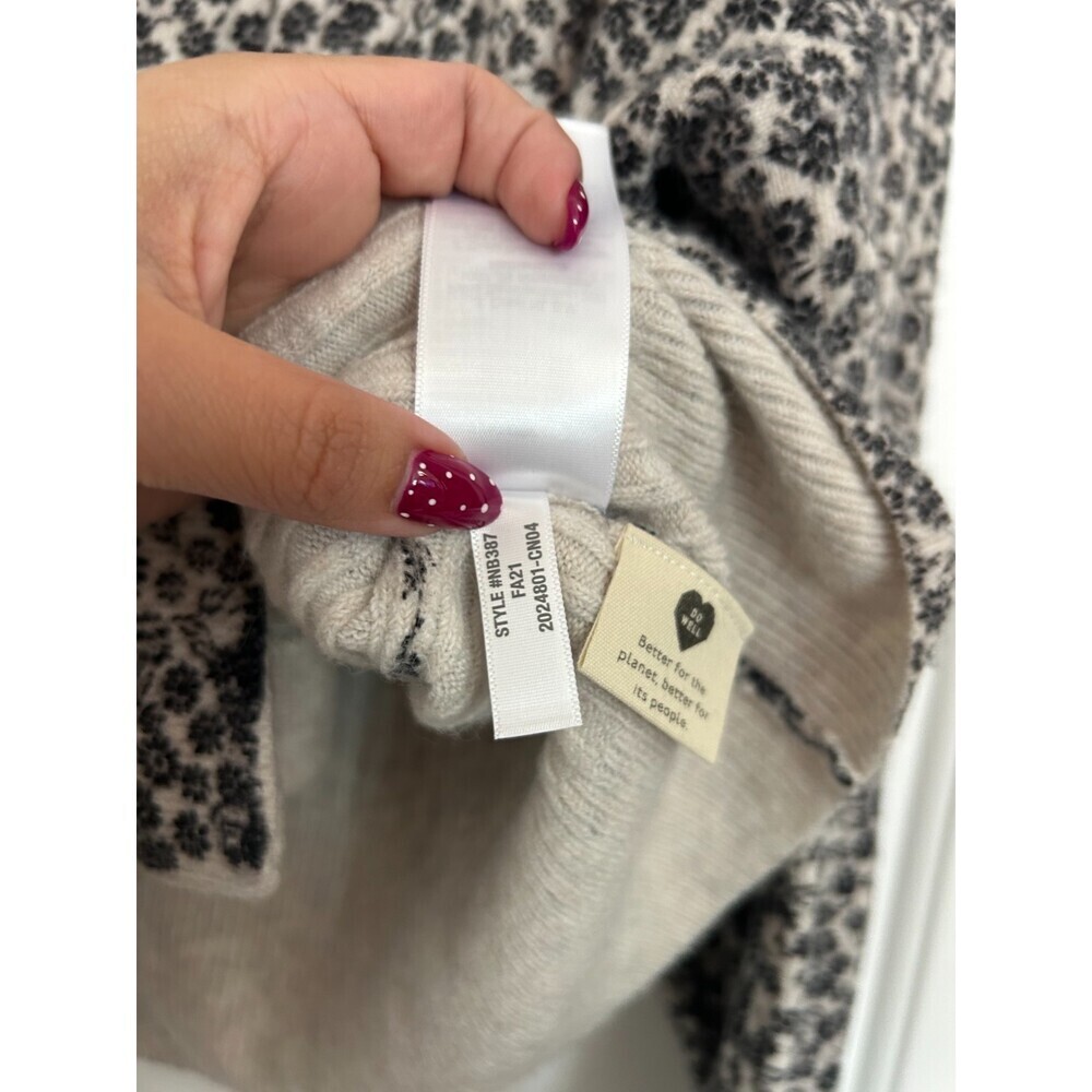 Madewell Vintage Ditsy Cameron Floral Cardigan Alpaca Wool size S boho prairie - Picture 8 of 9